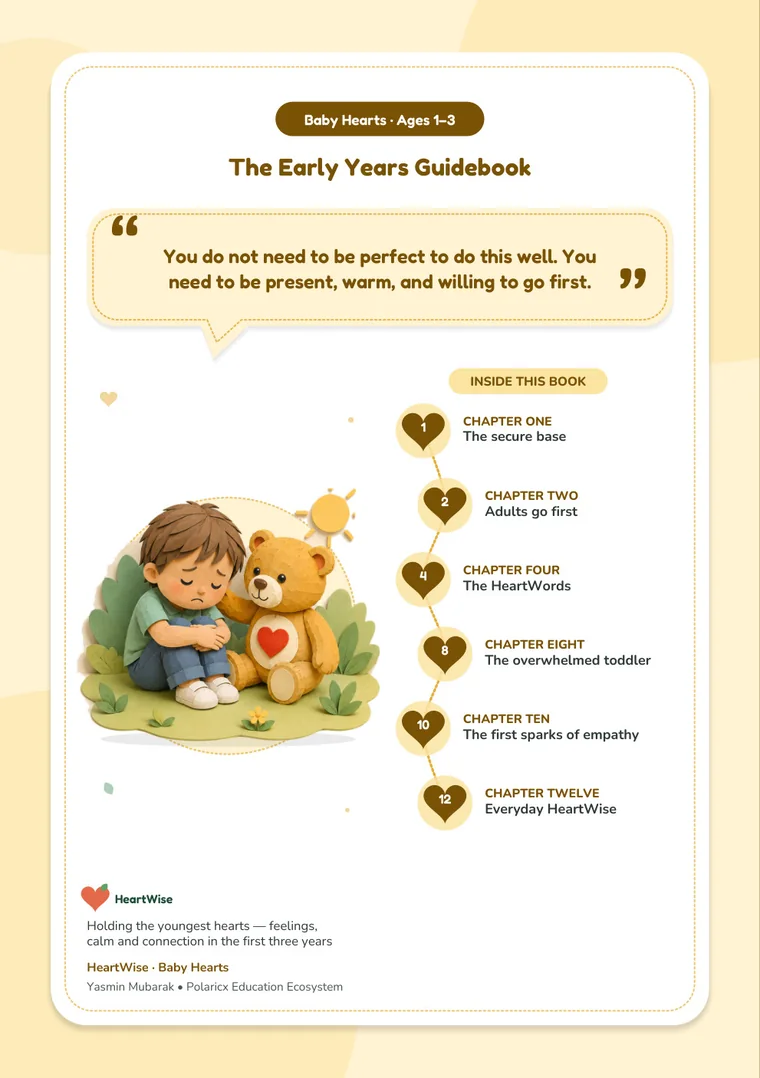 Back cover of The Early Years Guidebook