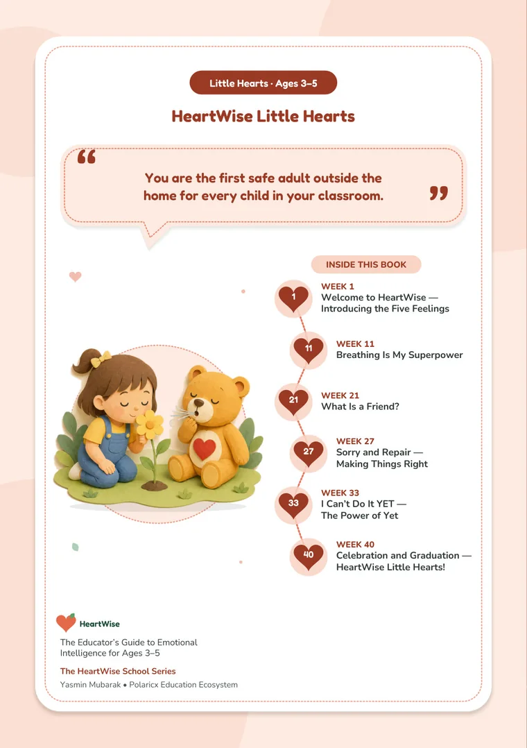 Back cover of HeartWise Little Hearts