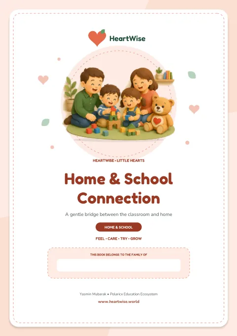 Preview of Home and School Connection (Little Hearts)
